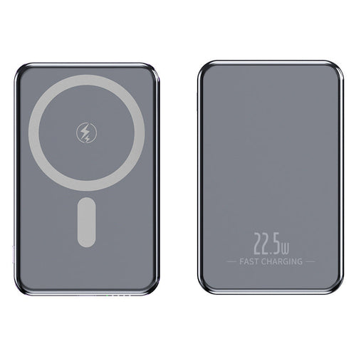 MagSafe Magnetic 15W Power Bank with 10000mAh Capacity and Alloy Shell