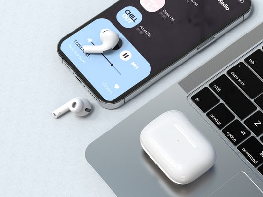 Techancy TWS Wireless Headset Pro White KP2708, Bluetooth 5.3